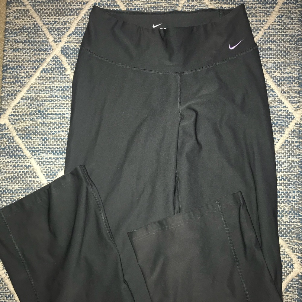 Grey Dri Fit Nike Yoga Pants